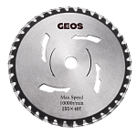 Нож GEOS 255 мм, 25.4 мм, 40 зубцов для мотокос купить по цене 1 490 ₽ в интернет магазине ТЕХСАД