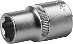 ЗУБР 1/2'', 14 мм, Cr-V сталь, хромированная, торцовая головка 27725-14_z02 купить по цене 162 ₽ в интернет магазине ТЕХСАД