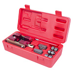 Приспособление для развальцовки тормозных трубок, 4,75, 6 мм, кейс, 7 предметов МАСТАК 102-10046C Приспособление для развальцовки тормозных трубок, 4,75, 6 мм, кейс, 7 предметов МАСТАК 102-10046C купить по цене 22 300 ₽ в интернет магазине ТЕХСАД