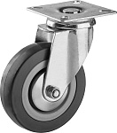 ЗУБР 100 мм, 65 кг, колесо поворотное 30956-100-S купить по цене 600 ₽ в интернет магазине ТЕХСАД