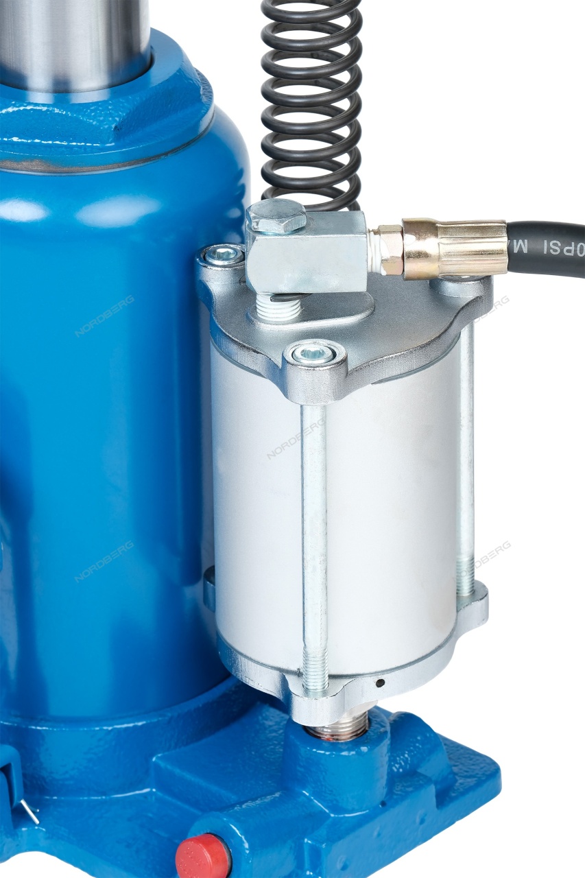 Домкрат бутылочный пневмогидравлический 20 т NORDBERG N3320L купить по цене 11&nbsp;576 ₽ в интернет магазине ТЕХСАД