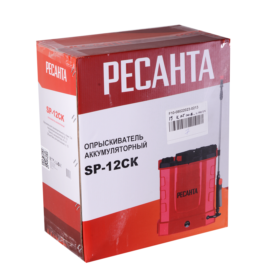 Опрыскиватель аккумуляторный Ресанта SP-12СК купить по цене 4&nbsp;690 ₽ в интернет магазине ТЕХСАД