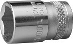 KRAFTOOL 1/4'', 12 мм, Cr-V сталь, хромированная, торцовая головка 27815-12_z01 купить по цене 167 ₽ в интернет магазине ТЕХСАД