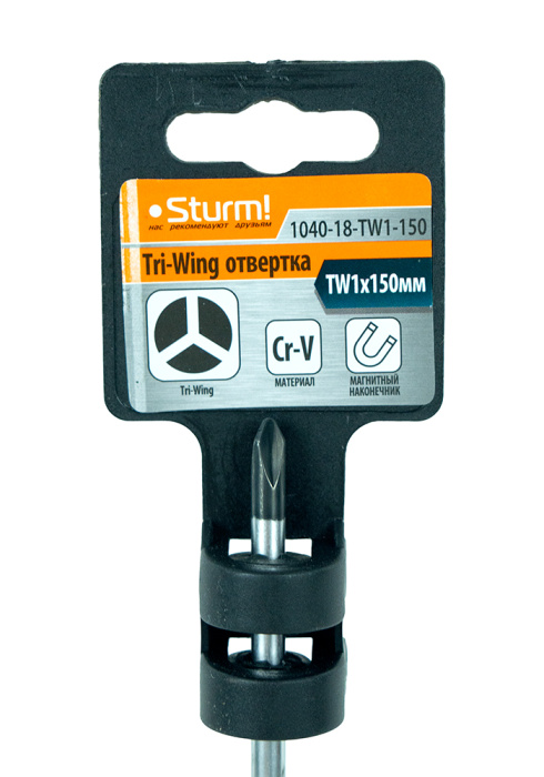 Отвертка Sturm! 1040-18-TW1-150 купить по цене 150 ₽ в интернет магазине ТЕХСАД