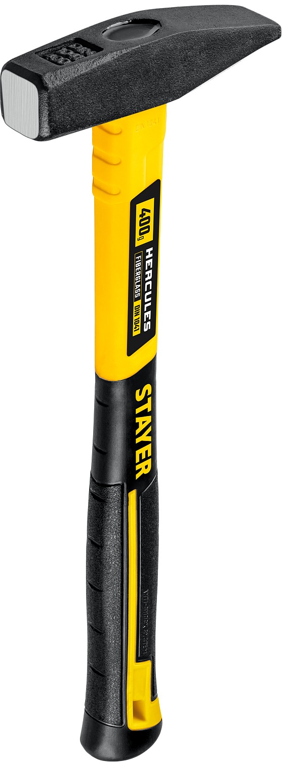 STAYER 400 г, с фиберглассовой рукояткой, молоток слесарный 20050-04_z02 купить по цене 570 ₽ в интернет магазине ТЕХСАД