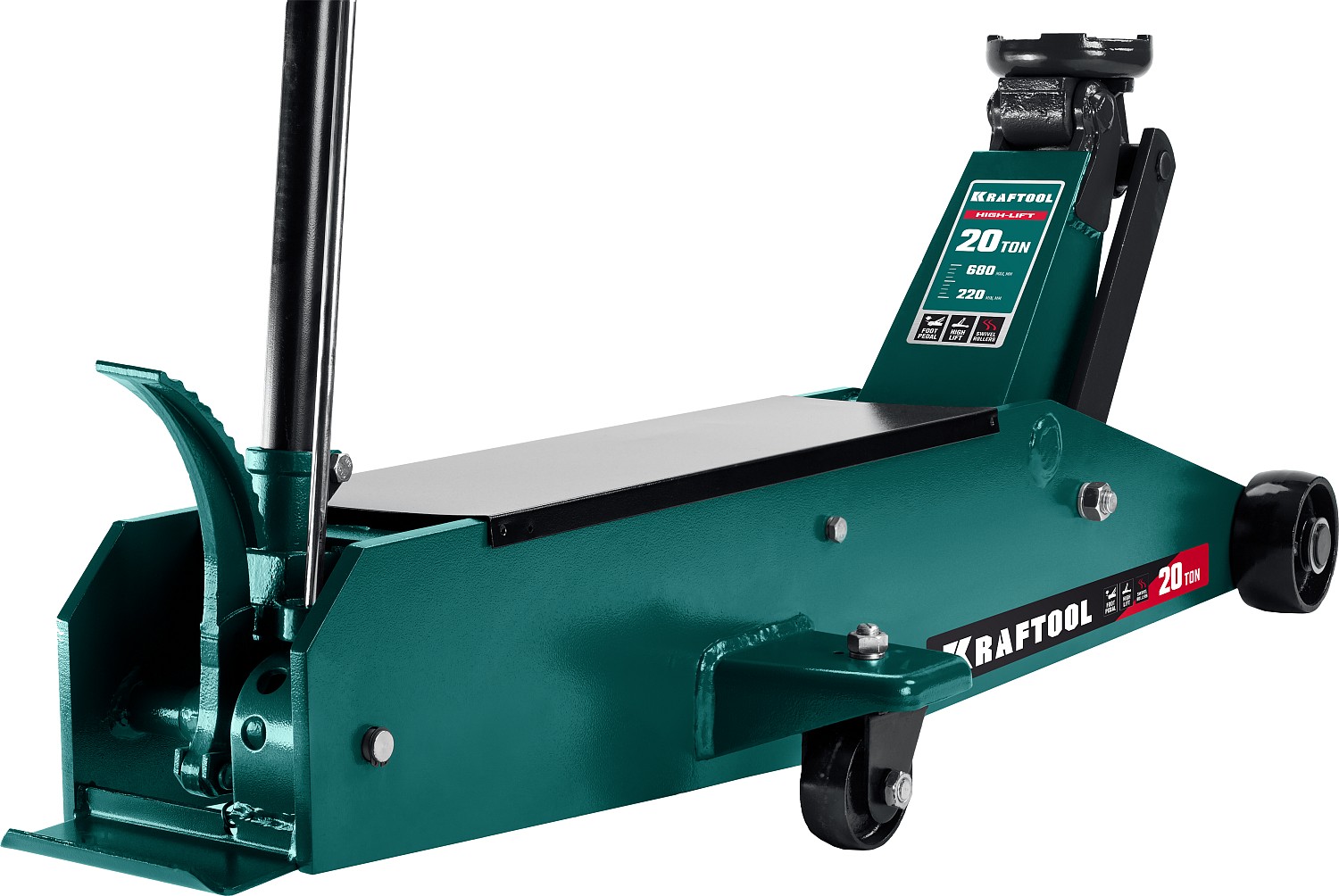 KRAFTOOL 20 т, 220-680 мм, для тяжелой техники, подкатной домкрат HIGH-LIFT 43455-20 KRAFTOOL 20 т, 220-680 мм, для тяжелой техники, подкатной домкрат HIGH-LIFT 43455-20 купить по цене 166 350 ₽ в интернет магазине ТЕХСАД