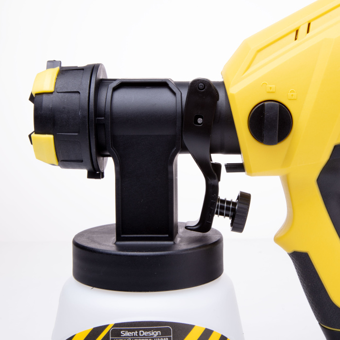 Краскопульт электрический Hanskonner HSG9675 купить по цене 7&nbsp;990 ₽ в интернет магазине ТЕХСАД