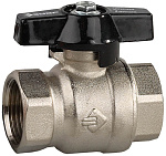 ЗУБР Ø 3/4'', ручка ''бабочка'', кран шаровой полнопроходной ''мама-мама'' 4-51323-C-3/4 купить по цене 800 ₽ в интернет магазине ТЕХСАД