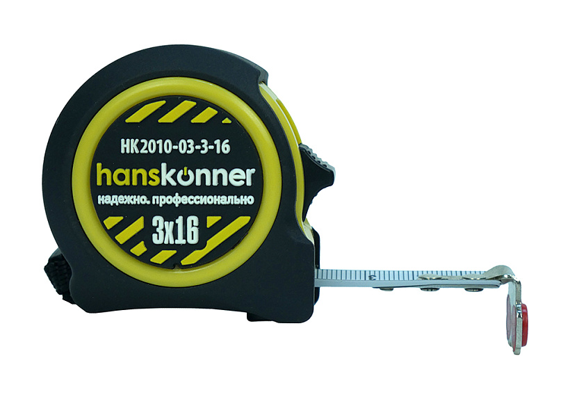 Рулетка Hanskonner HK2010-03-3-16 купить по цене 590 ₽ в интернет магазине ТЕХСАД