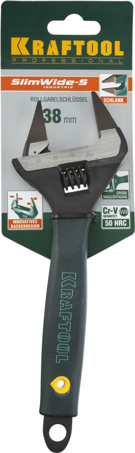 KRAFTOOL 200/38 мм, Cr-V, ключ разводной SlimWide-S 27263-20 KRAFTOOL 200/38 мм, Cr-V, ключ разводной SlimWide-S 27263-20 купить по цене 2 700 ₽ в интернет магазине ТЕХСАД