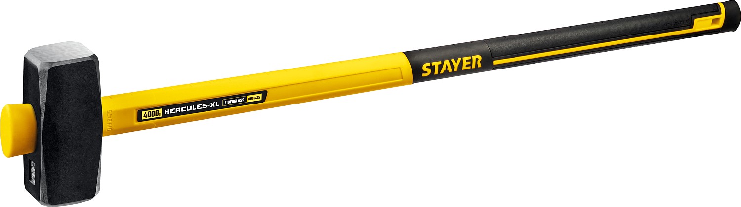 STAYER 4 кг, кувалда c фиберглассовой рукояткой Fiberglass-XL 20110-4_z03 Professional купить по цене 2 880 ₽ в интернет магазине ТЕХСАД