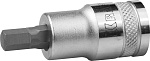 KRAFTOOL 1/2'', 55 мм, S2 сталь, H7, фосфатированная, торцовая бита-головка INDUSTRIE QUALITAT 27908-07_z01 купить по цене 216 ₽ в интернет магазине ТЕХСАД