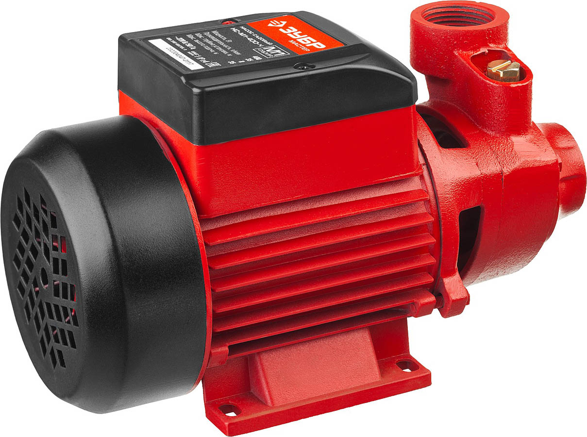 ЗУБР 400 Вт, поверхностный, 35 л/мин, насос садовый НС-М1-400-Ч Мастер купить по цене 4 310 ₽ в интернет магазине ТЕХСАД