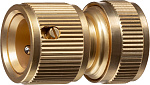GRINDA 1/2'', из латуни, соединитель быстросъёмный для шланга BC-12 8-426125_z02 PRO Line купить по цене 610 ₽ в интернет магазине ТЕХСАД