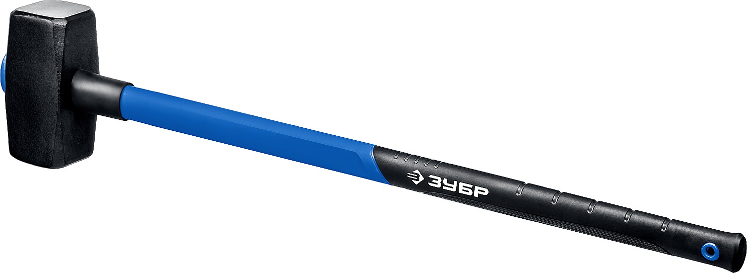 ЗУБР 10 кг, кувалда с фиберглассовой удлинённой рукояткой 20111-10_z03 Профессионал купить по цене 5 460 ₽ в интернет магазине ТЕХСАД