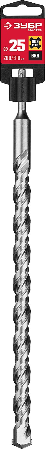 ЗУБР 25 х 310 мм, бур SDS-plus 29315-310-25 купить по цене 720 ₽ в интернет магазине ТЕХСАД