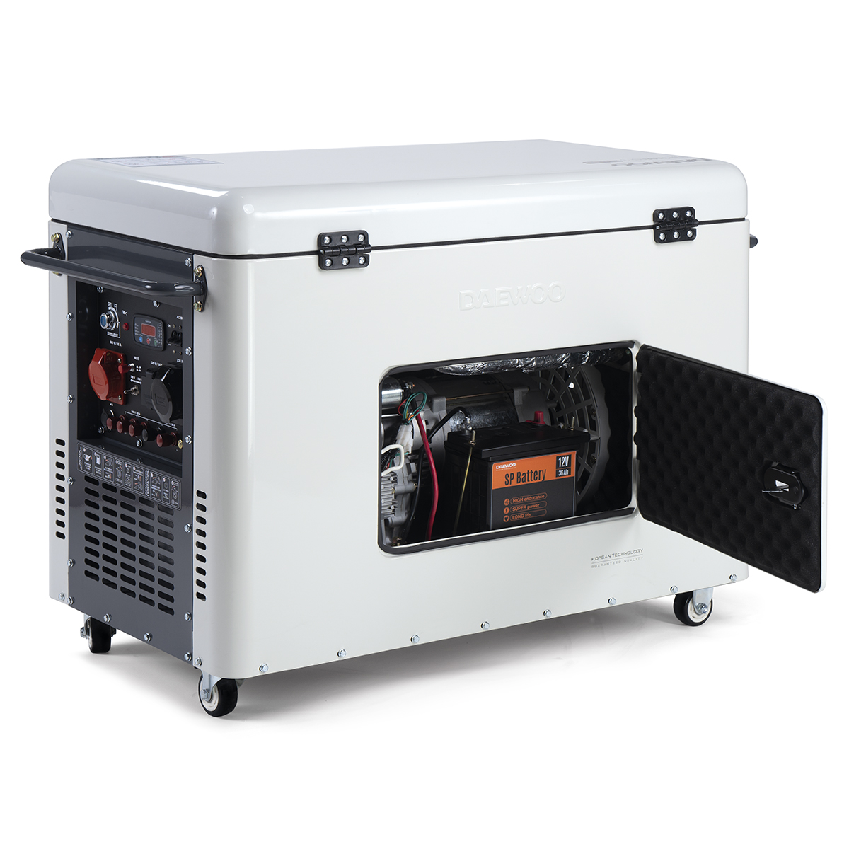 Дизельный генератор DAEWOO DDAE 11000DSE-3 Дизельный генератор DAEWOO DDAE 11000DSE-3 купить по цене 269 990 ₽ в интернет магазине ТЕХСАД