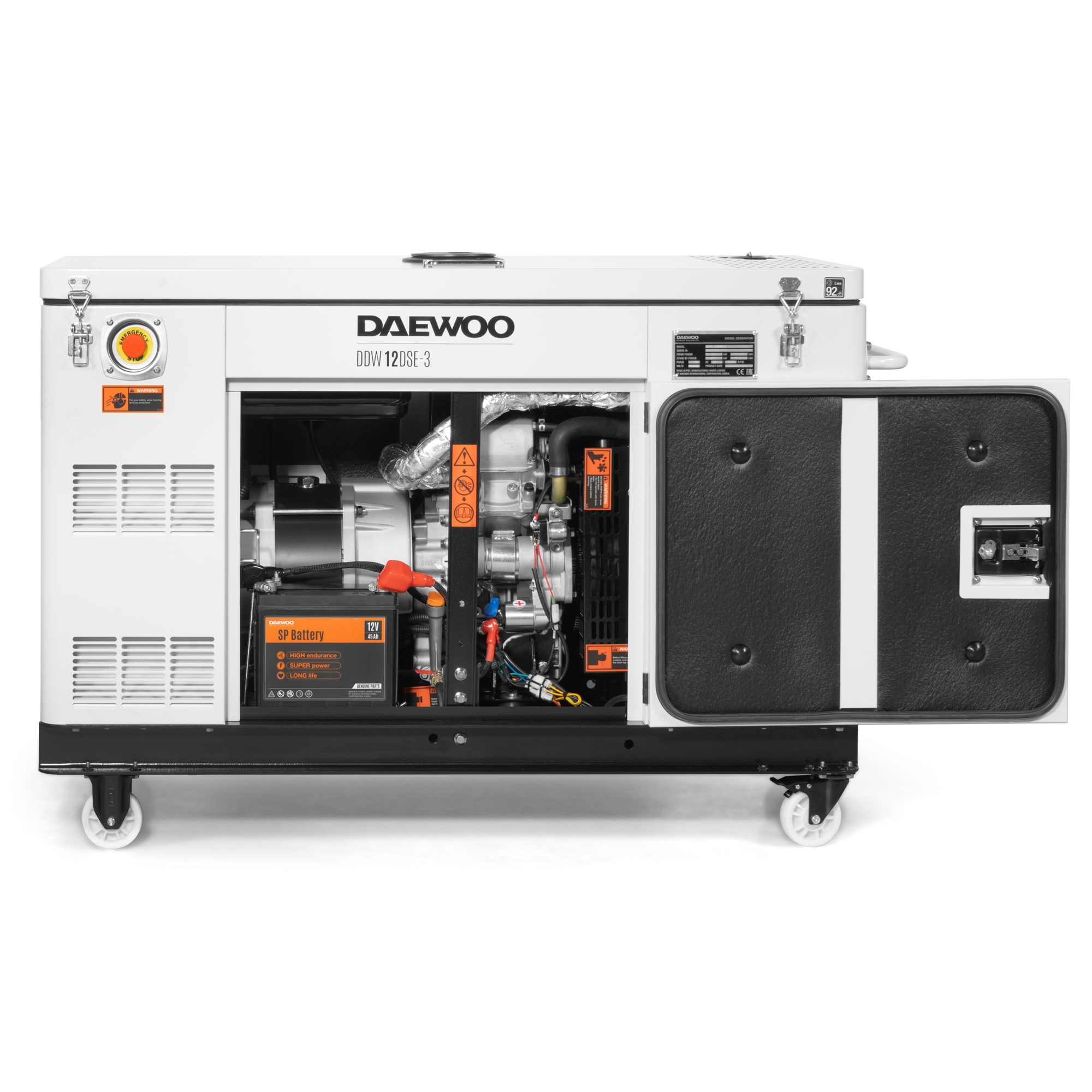 Дизельный генератор DAEWOO DDW 12 DSE-3 Дизельный генератор DAEWOO DDW 12 DSE-3 купить по цене 499 990 ₽ в интернет магазине ТЕХСАД