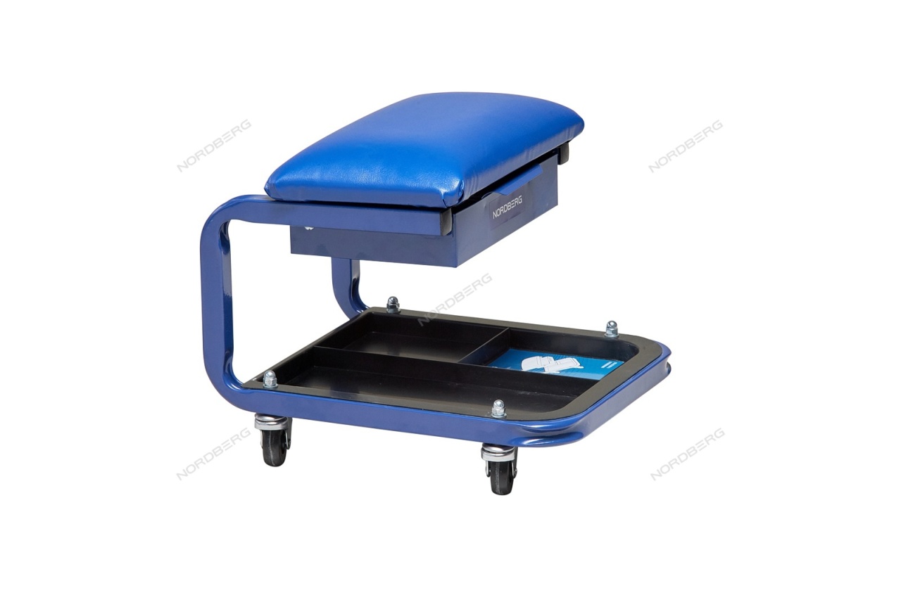 Сиденье на колесах ремонтное с ящиком NORDBERG N30S1 купить по цене 3 551 ₽ в интернет магазине ТЕХСАД