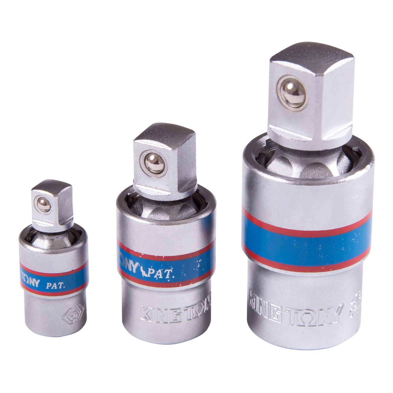 Набор карданов шаровых 1/4'', 3/8'', 1/2'', 3 предмета KING TONY 9113PR купить по цене 1 730 ₽ в интернет магазине ТЕХСАД