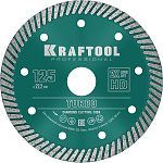 KRAFTOOL Ø 125Х22.2 мм, алмазный, сегментный, по армированному бетону, кирпичу диск отрезной TURBO 36682-125 купить по цене 1 280 ₽ в интернет магазине ТЕХСАД