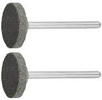 ЗУБР 2 шт., Ø 20х3.2 мм, L 45 мм, Р120, круг абразивный шлифовальный из карбида кремния на шпильке 35916 купить по цене 128 ₽ в интернет магазине ТЕХСАД