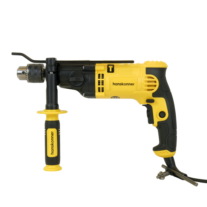Дрель ударная  двухскоростная Hanskonner HID21100DS купить по цене 7&nbsp;990 ₽ в интернет магазине ТЕХСАД