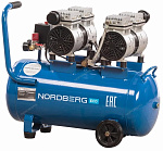 Компрессор поршневой, коаксиальный, безмаслянный NORDBERG NCEO50/210 купить по цене 30 048 ₽ в интернет магазине ТЕХСАД