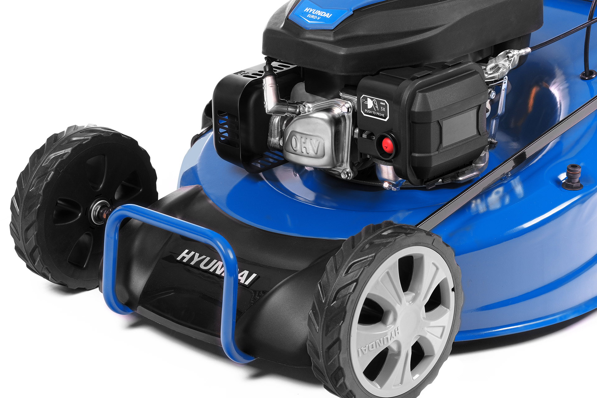 Бензиновая газонокосилка Hyundai L 5520S купить по цене 64&nbsp;390 ₽ в интернет магазине ТЕХСАД