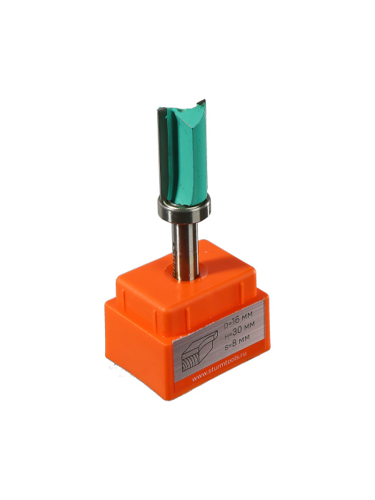 RB07-083016 Фреза кромочная с верхним подшипником DxHxL 16x30x70 мм, хв.8 Sturm! купить по цене 380 ₽ в интернет магазине ТЕХСАД