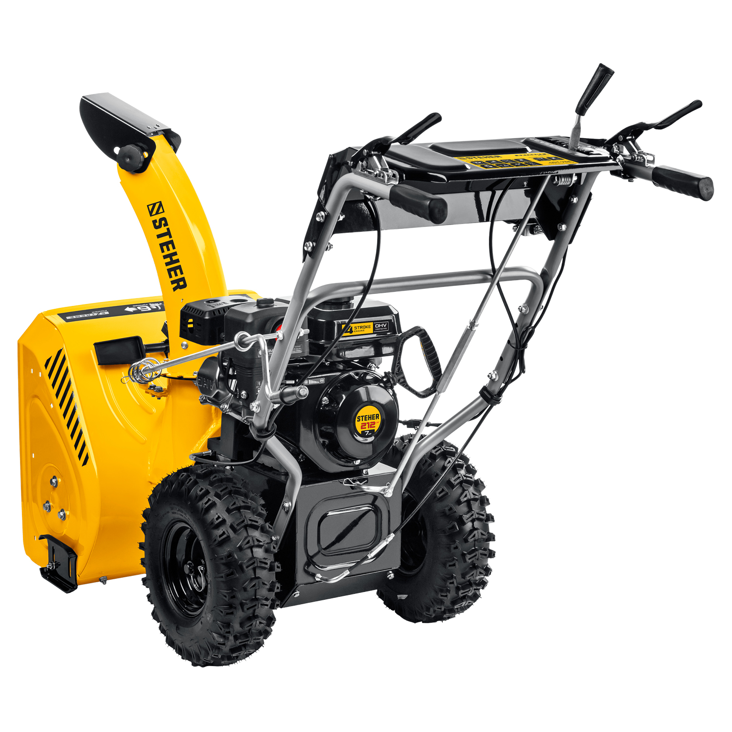 STEHER 62 см, снегоуборщик бензиновый EXTREM GST-762 купить по цене 71&nbsp;630 ₽ в интернет магазине ТЕХСАД