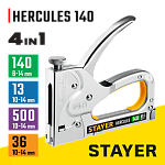 STAYER скобы тип 140, 300, 500, 36, степлер стальной 4 в 1 HERCULES-140 31510_z02 купить по цене 1 320 ₽ в интернет магазине ТЕХСАД