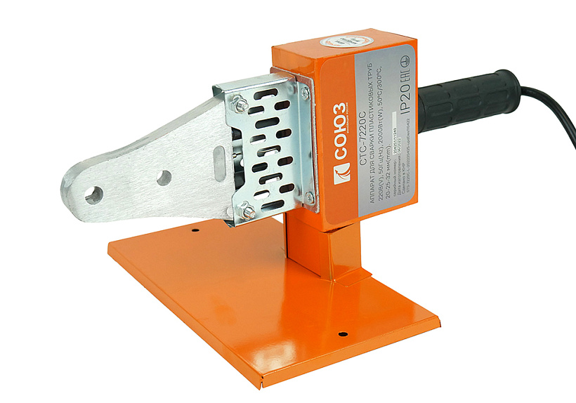 Аппарат для сварки пластиковых труб СОЮЗ СТС-7220С купить по цене 1 490 ₽ в интернет магазине ТЕХСАД