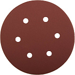 ЗУБР 6 отв., Р600, 150 мм, 5 шт., круг шлифовальный универсальный, из абразивной бумаги на велкро основе 35566-150-600 Мастер купить по цене 230 ₽ в интернет магазине ТЕХСАД