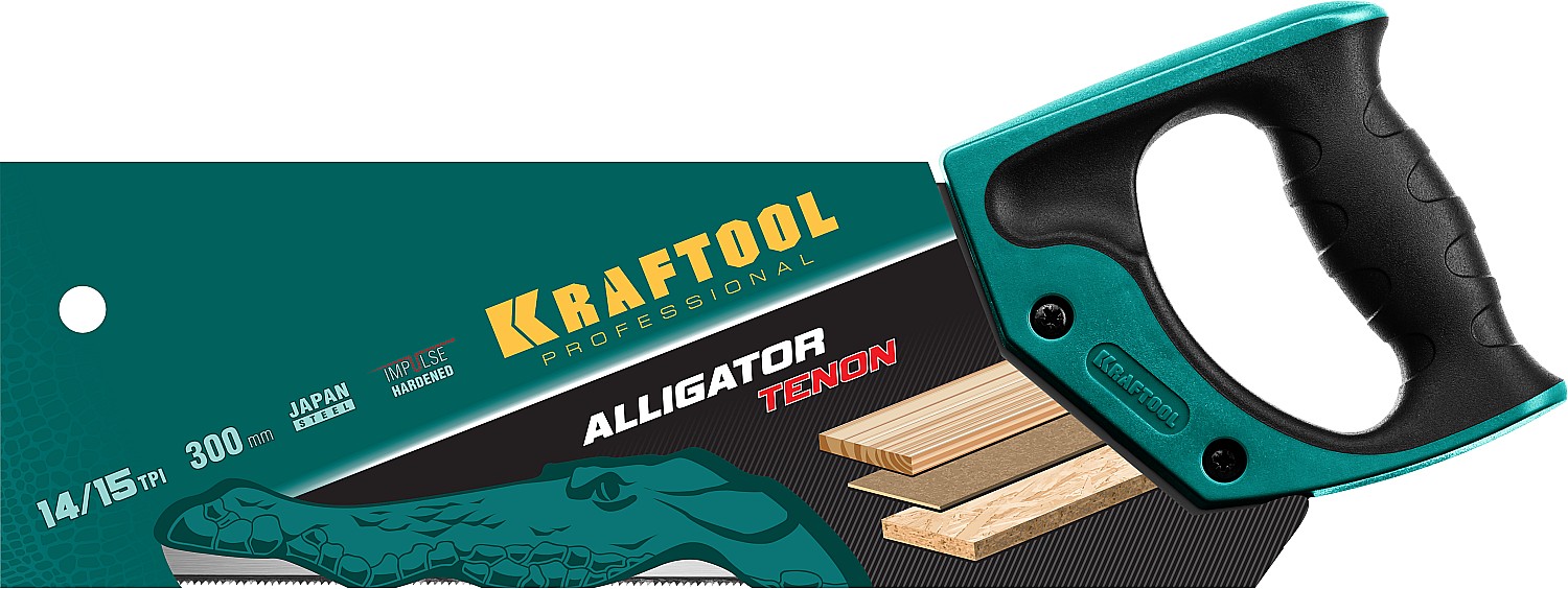 KRAFTOOL 14/15 TPI, 300 мм, ножовка с обушком для стусла (пила) KraftMaxTENON 15228-30 купить по цене 1&nbsp;460 ₽ в интернет магазине ТЕХСАД