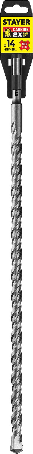 STAYER 14 x 460 мм, бур SDS-plus 2930-460-14_z02 купить по цене 510 ₽ в интернет магазине ТЕХСАД