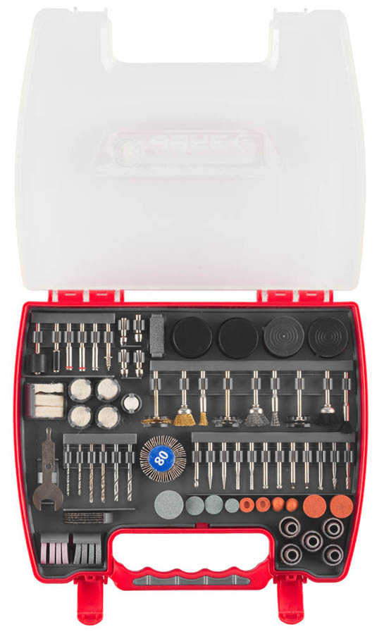 ЗУБР 220 шт., набор мини-насадок для гравера 35903-H220 купить по цене 4 140 ₽ в интернет магазине ТЕХСАД