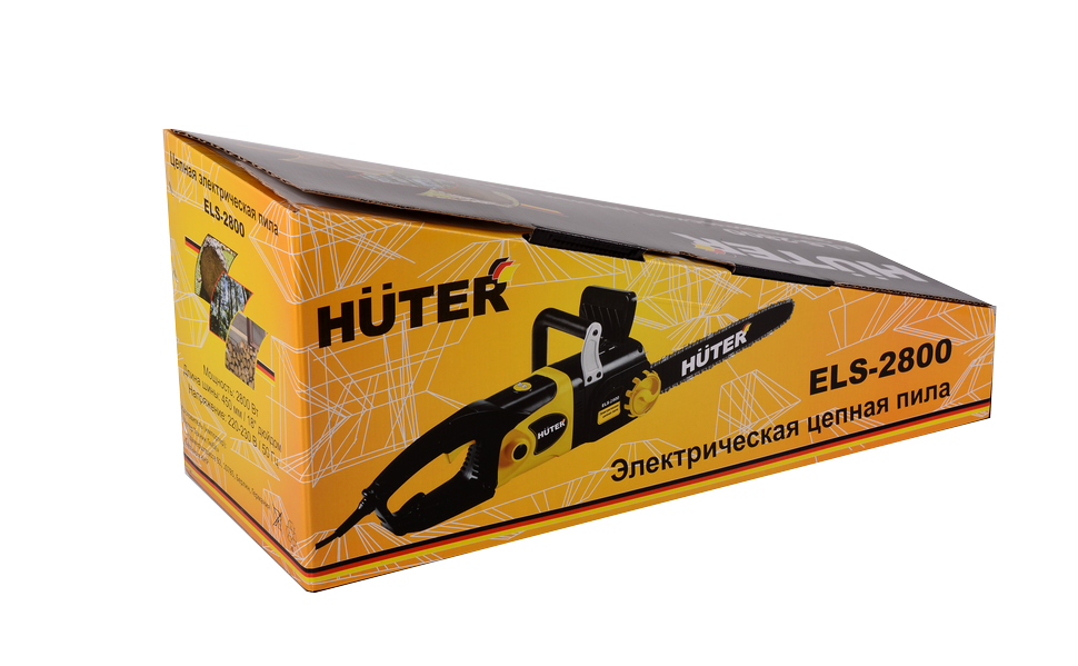 Электропила HUTER ELS-2800 купить по цене 10&nbsp;890 ₽ в интернет магазине ТЕХСАД