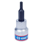 Насадка (бита) торцевая 3/8'', Hex, 3 мм, L = 50 мм KING TONY 302503 купить по цене 190 ₽ в интернет магазине ТЕХСАД