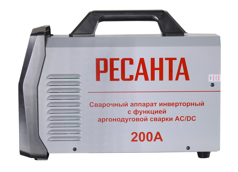 Сварочный аппарат инверторный Ресанта САИ-200АД (АС/DC) купить по цене 74 190 ₽ в интернет магазине ТЕХСАД