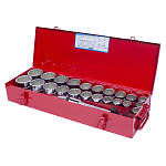 Набор торцевых головок с принадлежностями 3/4'', двенадцатигранные, 22-50 мм, 7/8''-2'', 26 предметов KING TONY 6226CR купить по цене 31 850 ₽ в интернет магазине ТЕХСАД