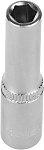 ЗУБР 1/4'', 6 мм, Cr-V сталь, хромированная, торцовая головка 27717-06 купить по цене 113 ₽ в интернет магазине ТЕХСАД