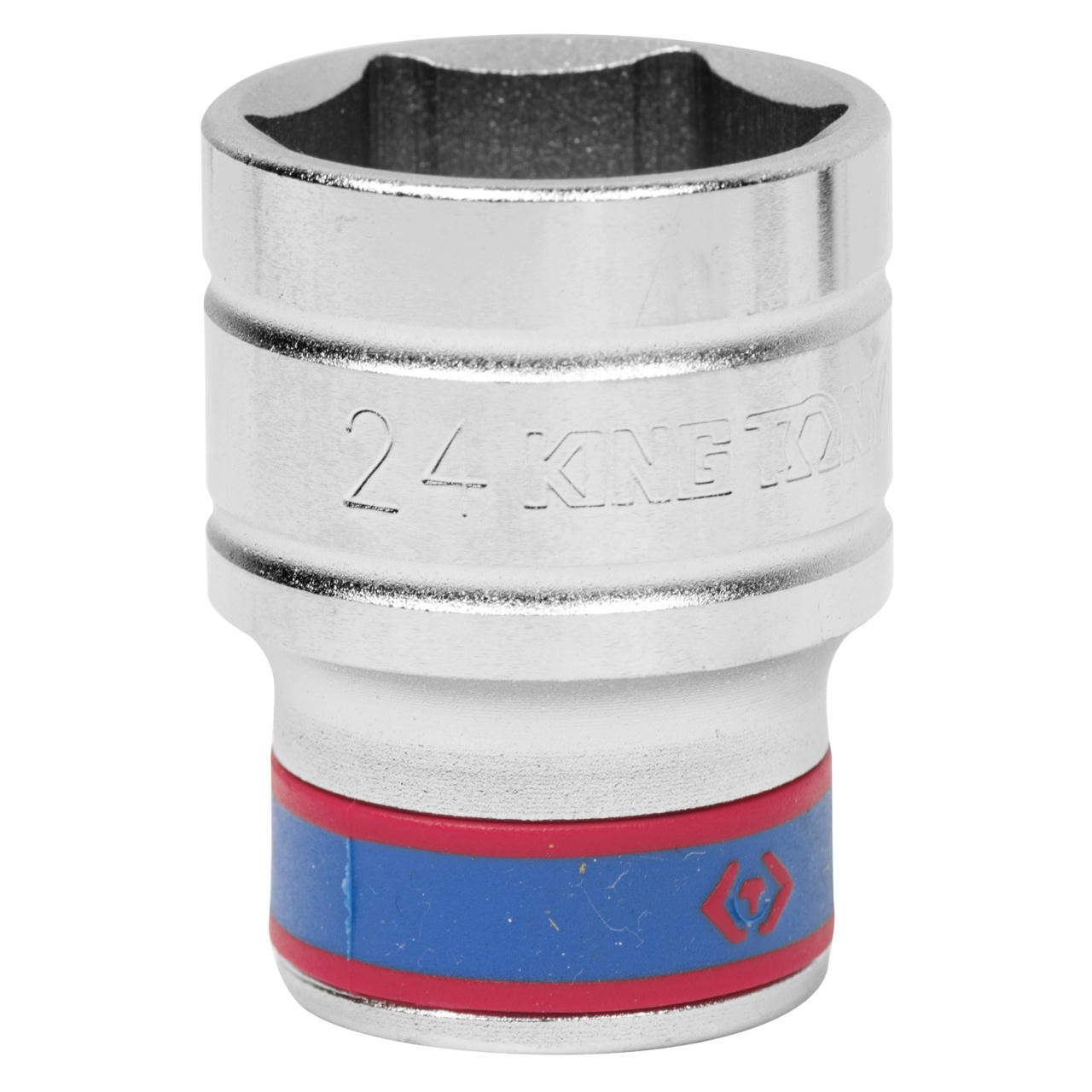 Головка торцевая стандартная шестигранная 1/2'', 24 мм KING TONY 433524M купить по цене 410 ₽ в интернет магазине ТЕХСАД