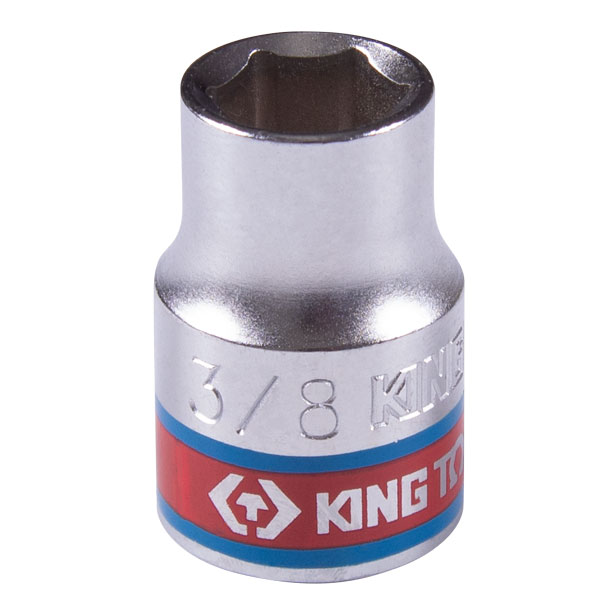 Головка торцевая стандартная шестигранная 3/8'', 3/8'', дюймовая KING TONY 333512S купить по цене 120 ₽ в интернет магазине ТЕХСАД