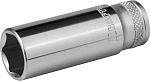 KRAFTOOL 1/4'', 13 мм, Cr-V сталь, хромированная, торцовая головка 27817-13_z01 купить по цене 256 ₽ в интернет магазине ТЕХСАД