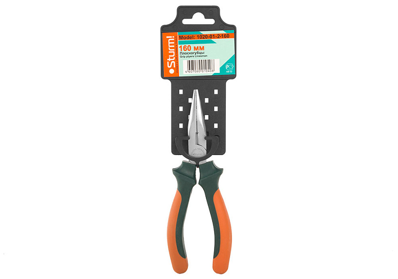 Тонкогубцы 160 мм Sturm! 1020-01-2-160 купить по цене 460 ₽ в интернет магазине ТЕХСАД