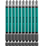 KRAFTOOL PZ2, 100 мм, 10 шт., Cr-Mo сталь, набор бит Optimum Line 26124-2-100-10 купить по цене 770 ₽ в интернет магазине ТЕХСАД