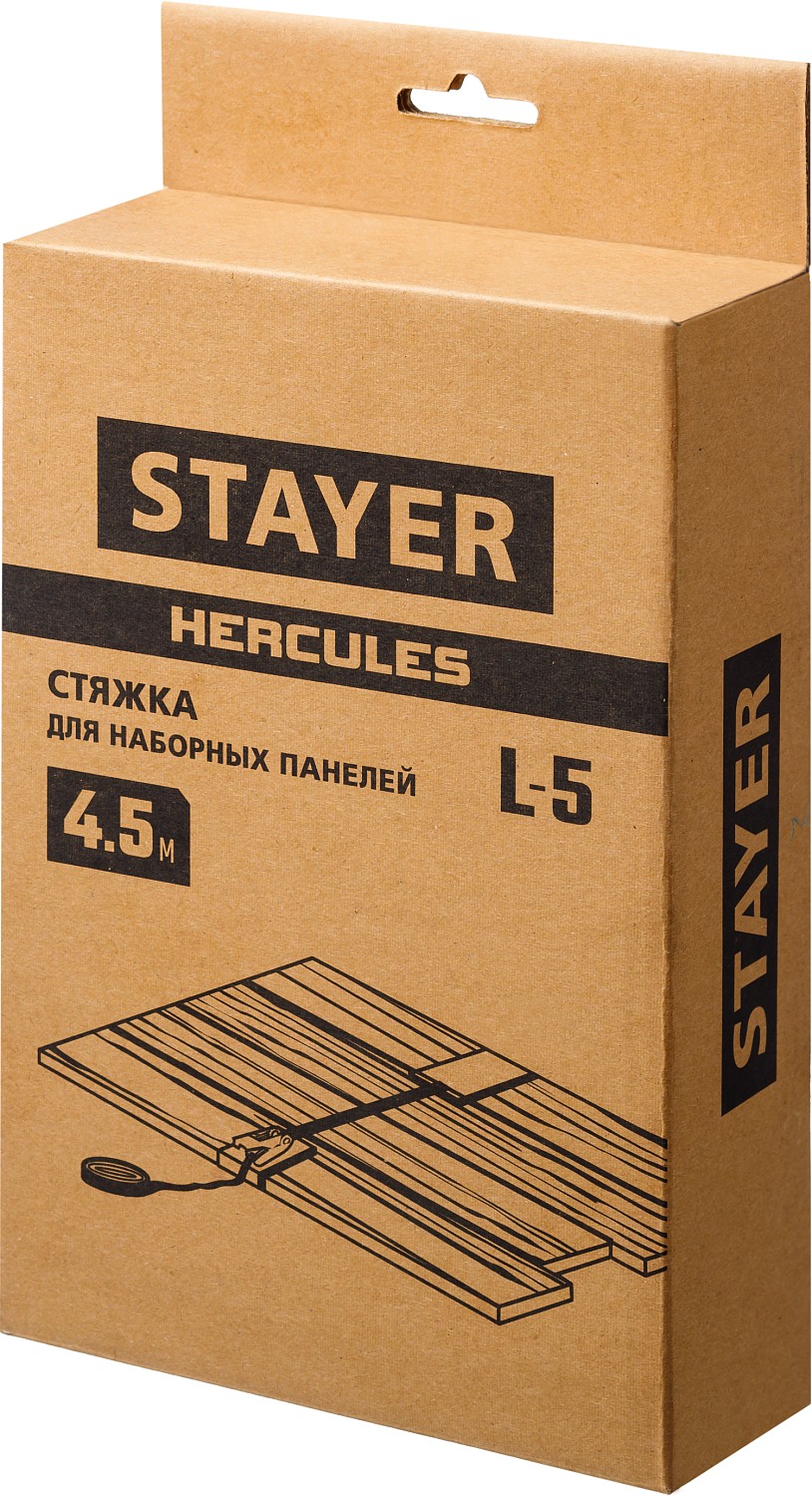 STAYER 4.5 м, стяжка L-5 HERCULES 32230_z02 Professional купить по цене 910 ₽ в интернет магазине ТЕХСАД