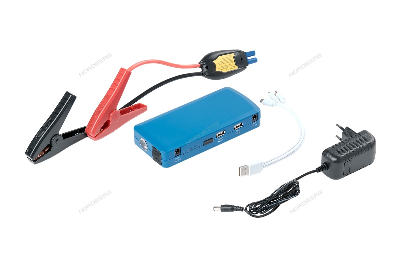 Устройство пуско-зарядное, автономное, портативное, 400 А NORDBERG WSA8 купить по цене 5&nbsp;502 ₽ в интернет магазине ТЕХСАД