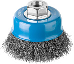 ЗУБР Ø 75 мм, проволока 0,3 мм, щетка чашечная для УШМ 35261-075_z02 Профессионал купить по цене 540 ₽ в интернет магазине ТЕХСАД